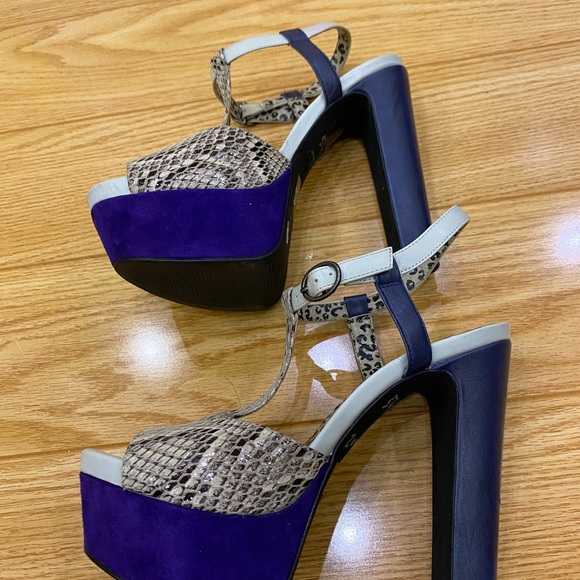 Jessica Simpson platform shoes 6 inches heels - Picture 3 of 4